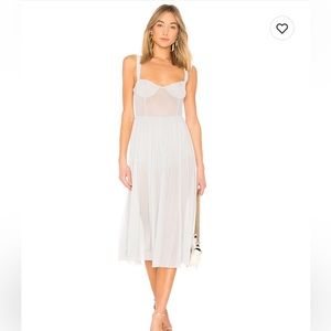 Majorelle sparkle bodysuit midi dress -S